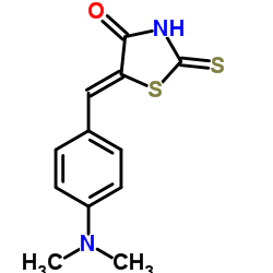 5-(4-DIMETHYLAMINOBENZYLIDENE)RHODANINE structure