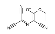2-cyano-2-(dicyanomethylideneamino)-1-ethoxyethenolate结构式