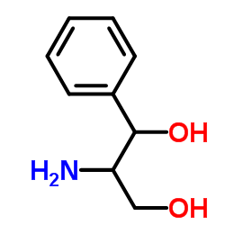 (+/-)-threo-2-amino-1-phenyl-1,3-propanediol Structure
