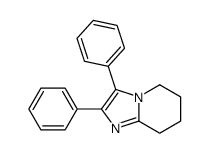 2,3-diphenyl-5,6,7,8-tetrahydroimidazo[1,2-a]pyridine结构式