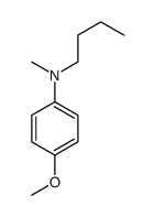 N-butyl-4-methoxy-N-methylaniline Structure