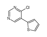 4-chloro-5-thiophen-2-yl-pyrimidine结构式