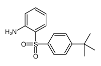 2-(4-tert-butylphenyl)sulfonylaniline Structure