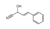 2-hydroxy-4-phenyl-3-butenenitrile结构式