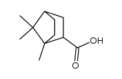 1-methyl,7,7-dimethyl,bicyclo[2.2.1]heptane,2-carboxylic acid结构式