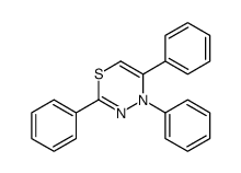 2,4,5-triphenyl-1,3,4-thiadiazine结构式