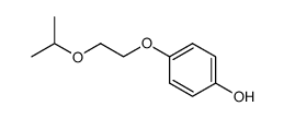4-(2-isopropyloxyethoxy)phenol Structure