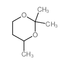 2,2,4-trimethyl-1,3-dioxane结构式