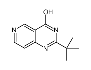 2-叔丁基-吡啶并[4,3-d]嘧啶-4(3h)-酮结构式