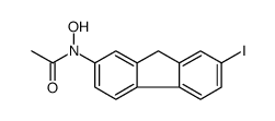 N-Hydroxy-N-(7-iodo-9H-fluoren-2-yl)acetamide Structure