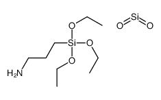 3-(三乙氧基硅烷基)丙胺、二氧化硅的水解产物结构式