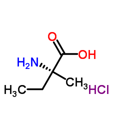 D-Isovaline hydrochloride (1:1)结构式