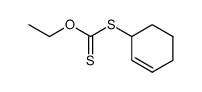 S-cyclohexen-3-yl O-ethyl dithiocarbonate结构式