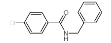 N-benzyl-4-chloro-benzamide Structure
