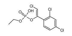 2-Chlor-1-(2',4'-dichlorphenyl)-vinylethylhydrogenphosphat Structure