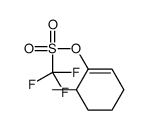 6-Methyl-1-cyclohexenyl triflate结构式