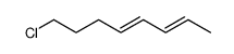 (2E,4E)-8-chloroocta-2,4-diene结构式