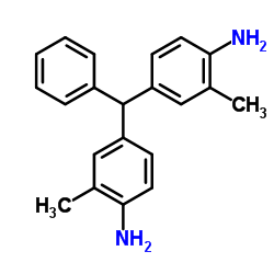 4-[(4-Amino-3-methylphenyl)- phenylmethyl]-2-methylaniline结构式