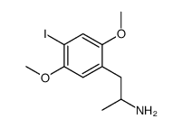 1-(4-Iodo-2,5-dimethoxyphenyl)-2-propanamine Structure