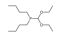 dibutyl (diethoxymethyl)phosphine结构式