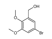 (5-溴-2,3-二甲氧基苯基)甲醇结构式