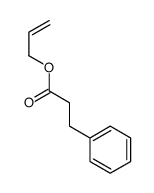 prop-2-enyl 3-phenylpropanoate Structure