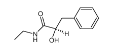 (R)-2-hydroxy-3-phenyl-propionic acid ethylamide结构式