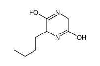 3-butylpiperazine-2,5-dione结构式