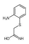 2-(2-aminophenyl)sulfanylacetamide Structure
