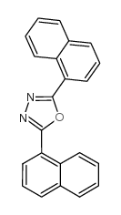 2,5-BIS(1-NAPHTHYL)-1,3,4-OXADIAZOLE Structure