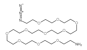 O-(2-氨基乙基)-O′-(2-叠氮乙基)九聚乙二醇图片