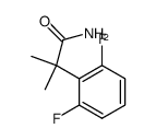 2-(2,6-difluorophenyl)isobutyramide结构式