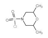 2,6-二甲基吗啉-4-磺酰氯结构式