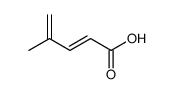 4-methylpenta-2,4-dienoic acid Structure