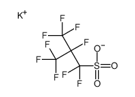 potassium 1,1,2,3,3,3-hexafluoro-2-(trifluoromethyl)propanesulphonate Structure