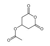 3-acetoxypentanedioic anhydride Structure