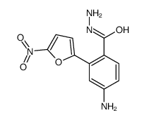 4-amino-2-(5-nitrofuran-2-yl)benzohydrazide Structure