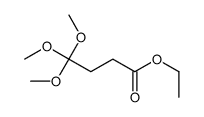 ethyl 4,4,4-trimethoxybutanoate结构式