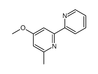 4-methoxy-2-methyl-6-pyridin-2-ylpyridine Structure