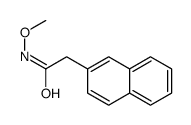 N-methoxy-2-naphthalen-2-ylacetamide Structure