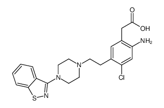 Ziprasidone Amino Acid structure