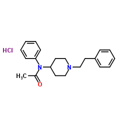 Acetyl fentanyl hydrochloride Structure