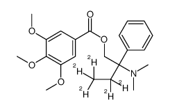 Trimebutine-d5结构式