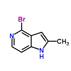 4-Bromo-2-Methyl-5-azaindole Structure