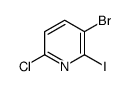 3-Bromo-6-chloro-2-iodo-pyridine Structure