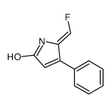 5-氟亚甲基-4-苯基-1,5-二氢-吡咯-2-酮结构式