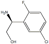 (2S)-2-AMINO-2-(5-CHLORO-2-FLUOROPHENYL)ETHAN-1-OL Structure