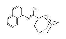 N-(1-Naphthyl)-1-adamantanecarboxamide Structure