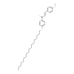 (E)-4'-Methoxy-4-octadecyloxychalcone Structure