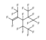 perfluoro-3-ethyl-2,4-dimethylpent-1-ene结构式